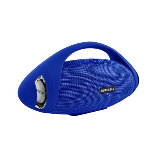 HOPESTAR BLUETOOTH SPEAKER H37 MP3/U DISK/TF/AUX/RADIO BLUE